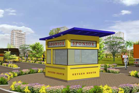 A project for Police Oxygen Post at Gaondevi